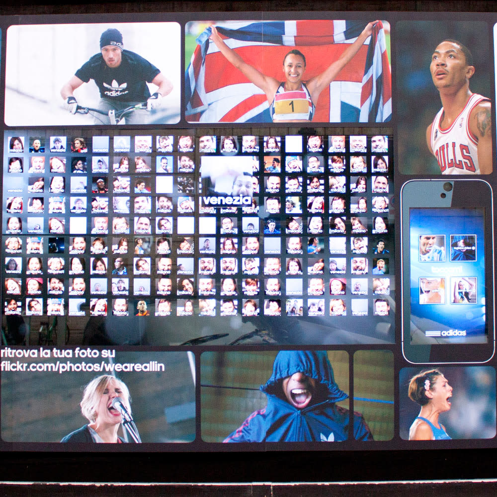 Adidas Interactive Windows